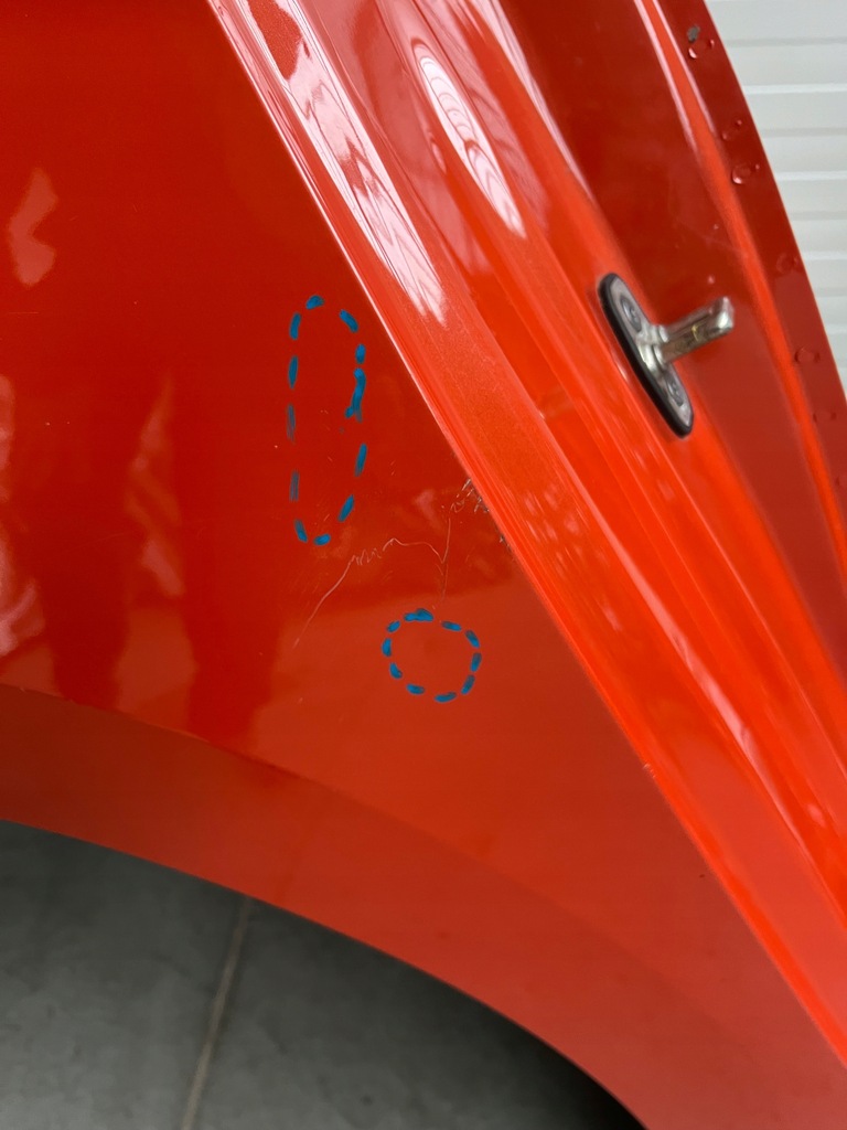 Viertel rechts hinterer Kotflügel rechte hintere Säule Opel Corsa F Product image