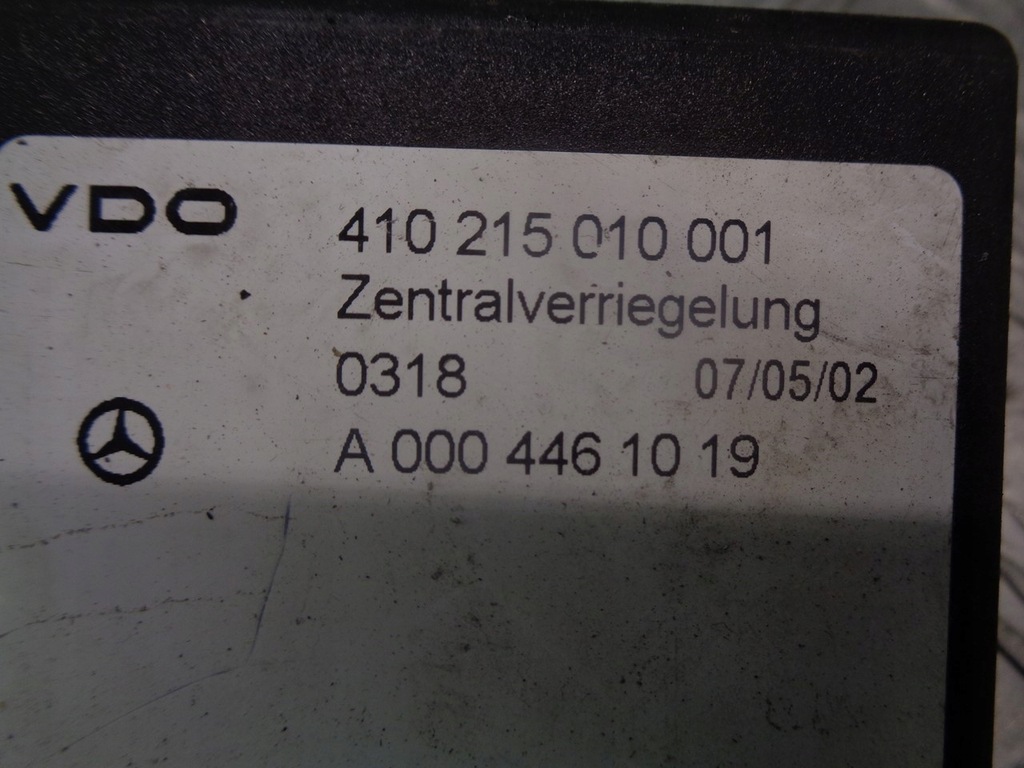 STEUERSCHLOSSMODUL MERCEDES SPRINTER W906 2.2 CDI 410215010001 Product image