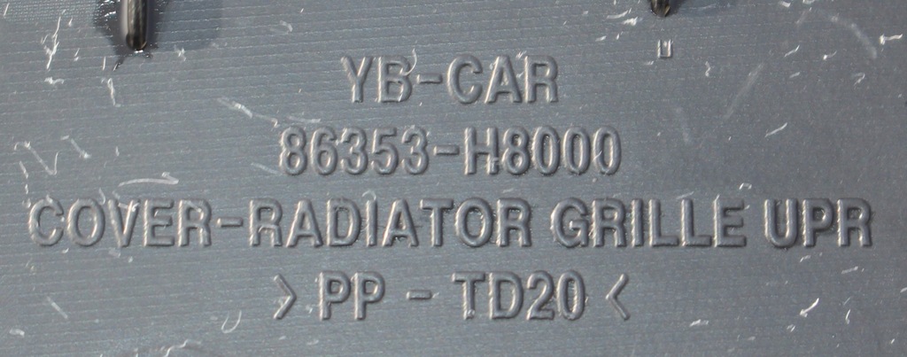 Abdeckung, Gürtelabdeckung, 86353-H8000, Kia Rio IV. Product image