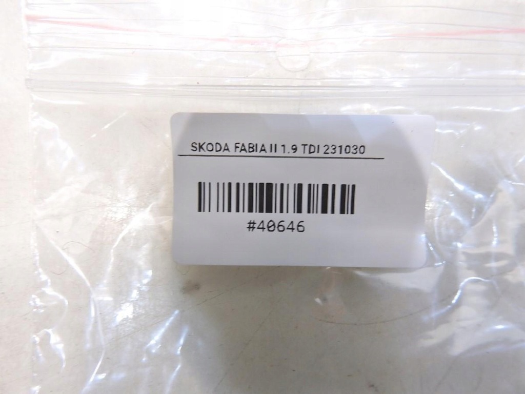 KENNZEICHENLEUCHTE SKODA FABIA II COMBI 6Y0943021E Product image
