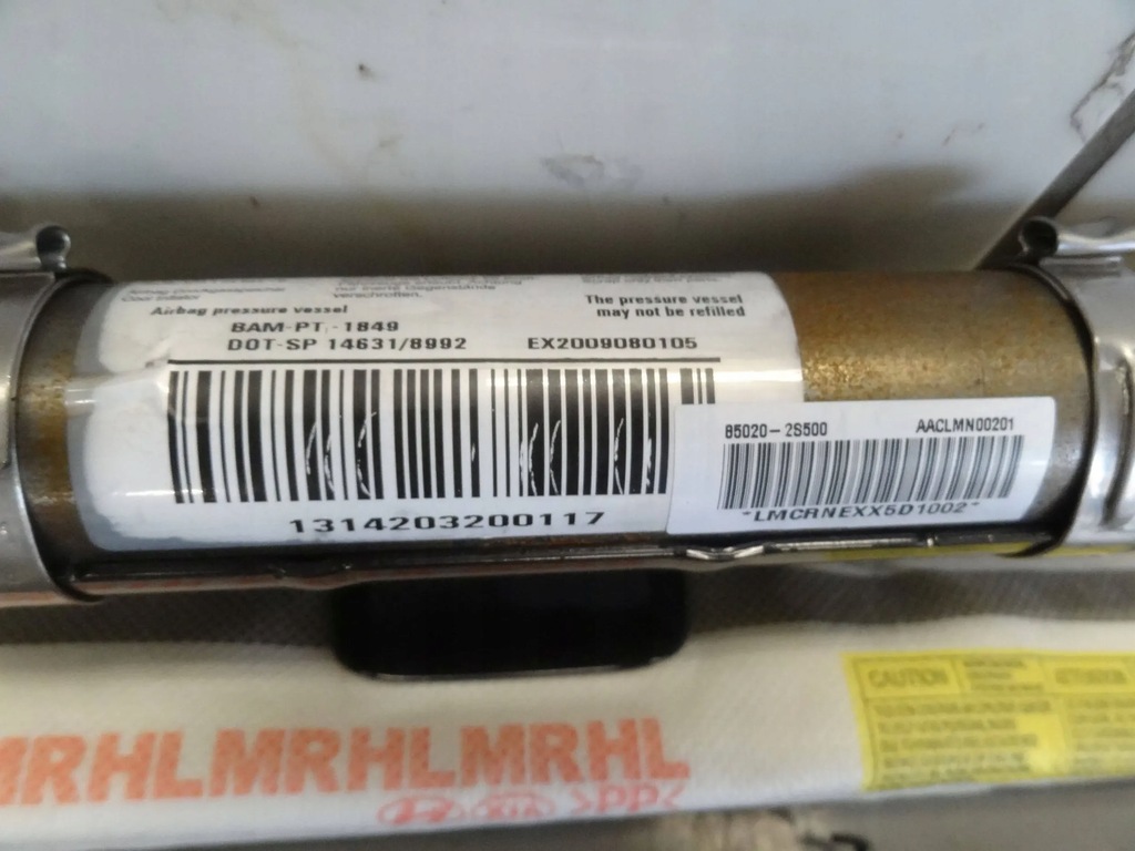 HYUNDAI IX35 2014 LIFT AIR CURTAIN AIRBAG RECHTS 85020-2S500 Product image