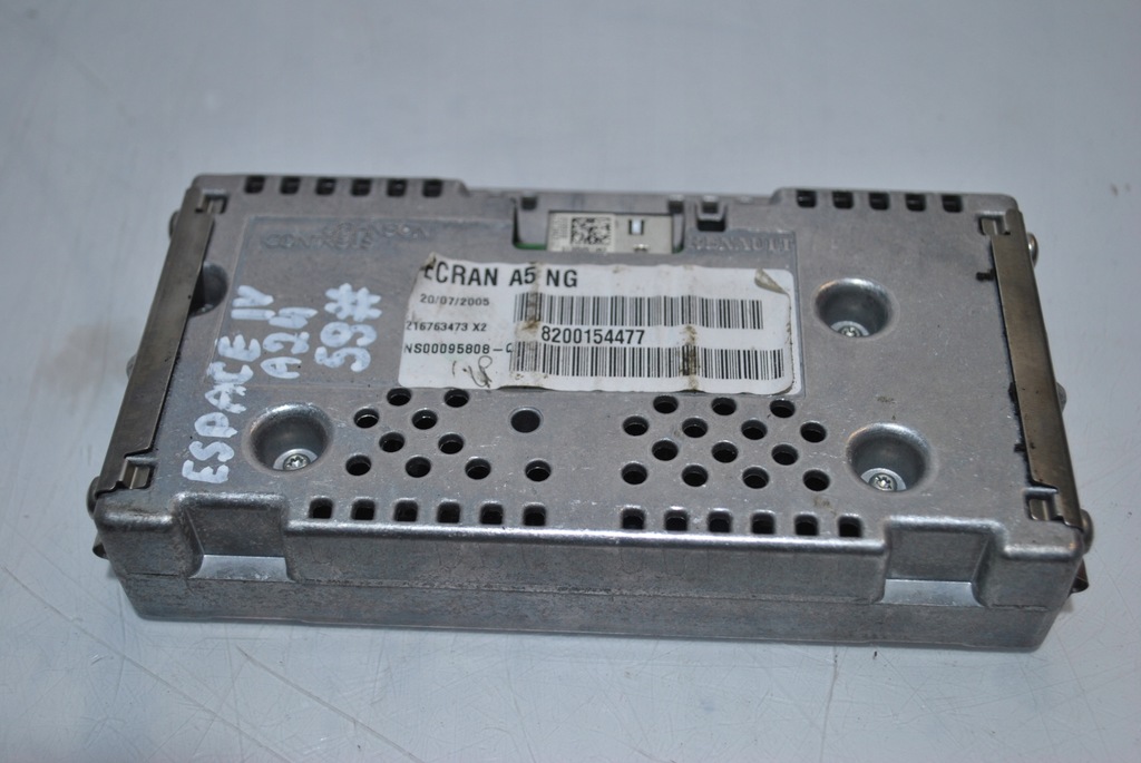NAVIGATIONSDISPLAY RENAULT ESPACE IV 8200154477 Product image