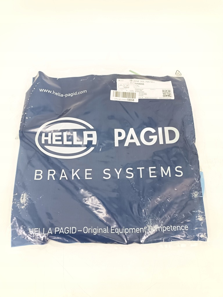 HELLA PAGID 8AK 355 700-951 Kabel, Kupplungssteuerung - AK0095 Product image