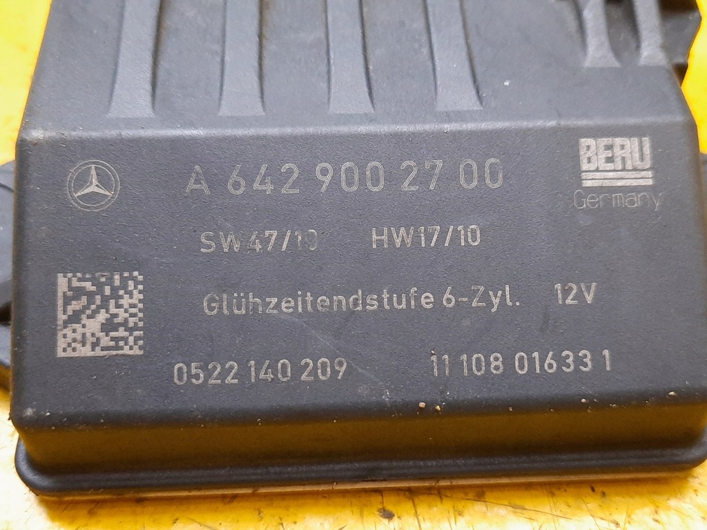 MERCEDES W164 GLÜHKERZENRELAIS A6429002700 Product image