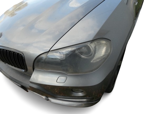 BMW X5 E70 STOßSTANGE AEROMASKE WINGS VORNE KOMPLETT SPACEGRAU A52/7 Product image