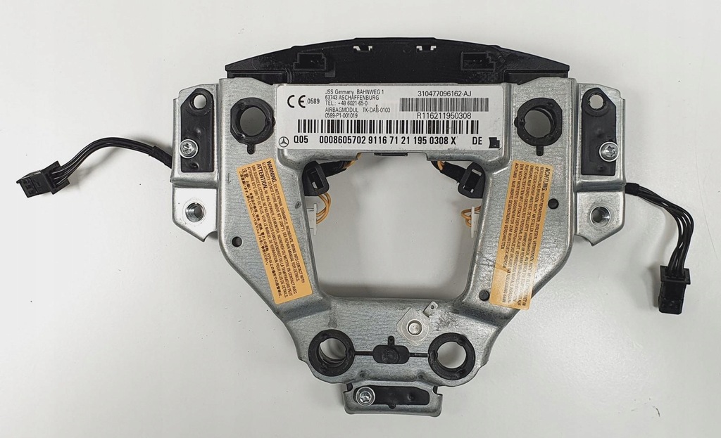 MERCEDES GLK X204 LENKRADMODUL 0008605702 Product image