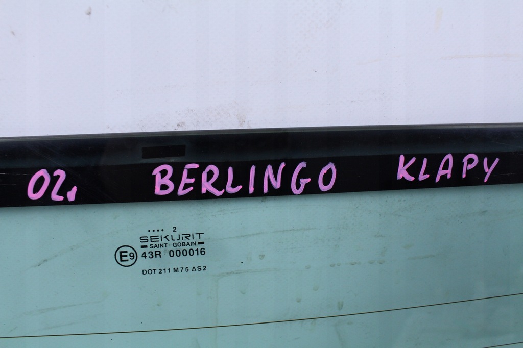HECKHAUBENGLAS CITROEN BERLINGO PARTNER 02 Product image