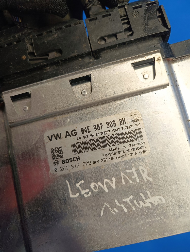 Computercontroller 04E907309BH 1.4 TSI SEAT LEON III 15R. Product image