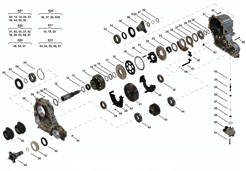 MOTORVERTEILERGEHÄUSE BMW ATC 450 xDrive Product image