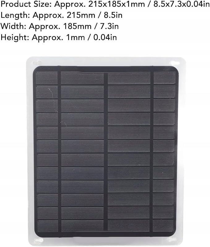SOLARPANEL / LADEGERÄT SOLAR 20W 12V FÜR Garosa AUTO NACH RÜCKGABE! Product image