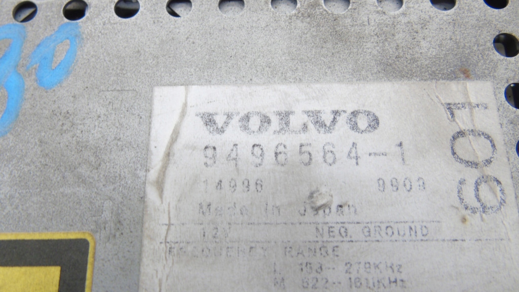 RADIO-CD VOLVO S80 I 9496564 Product image