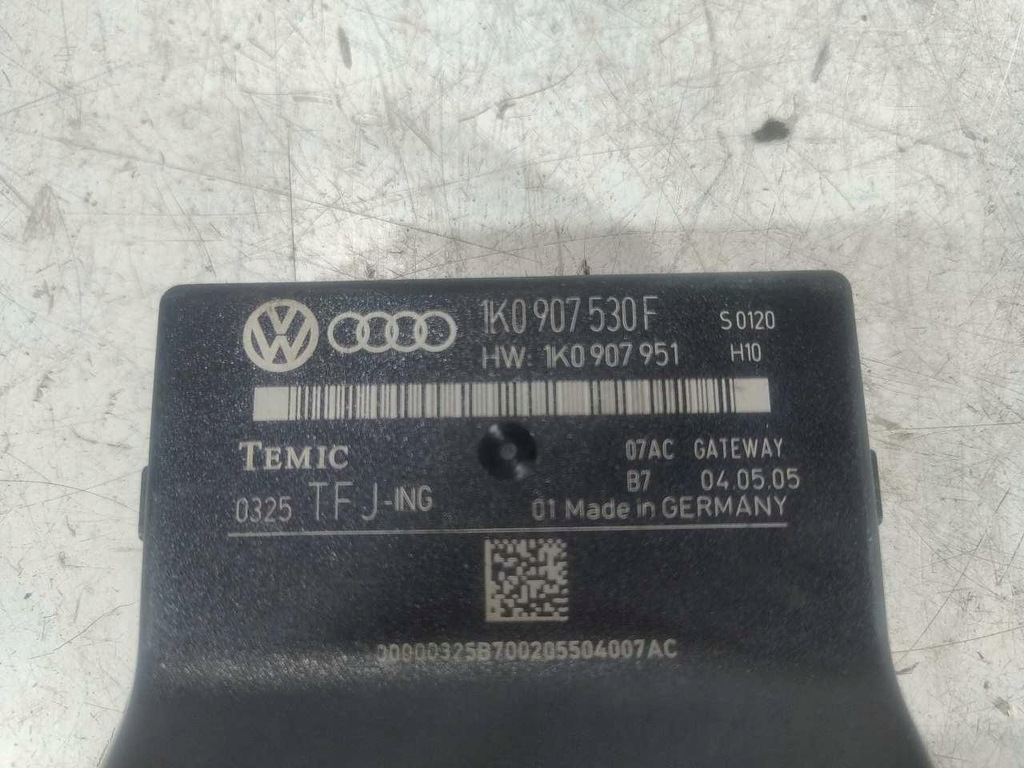 GATEWAY-CONTROLLER-MODUL VW TOURAN 05R 1K0907530F Product image