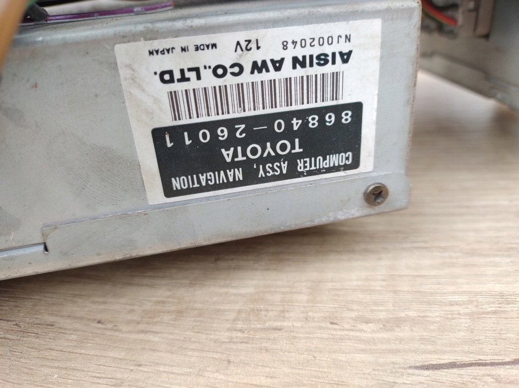 FUNK-NAVIGATIONSCOMPUTER TOYOTA 86681-26011 PREVIA HIACE K109/063 Product image