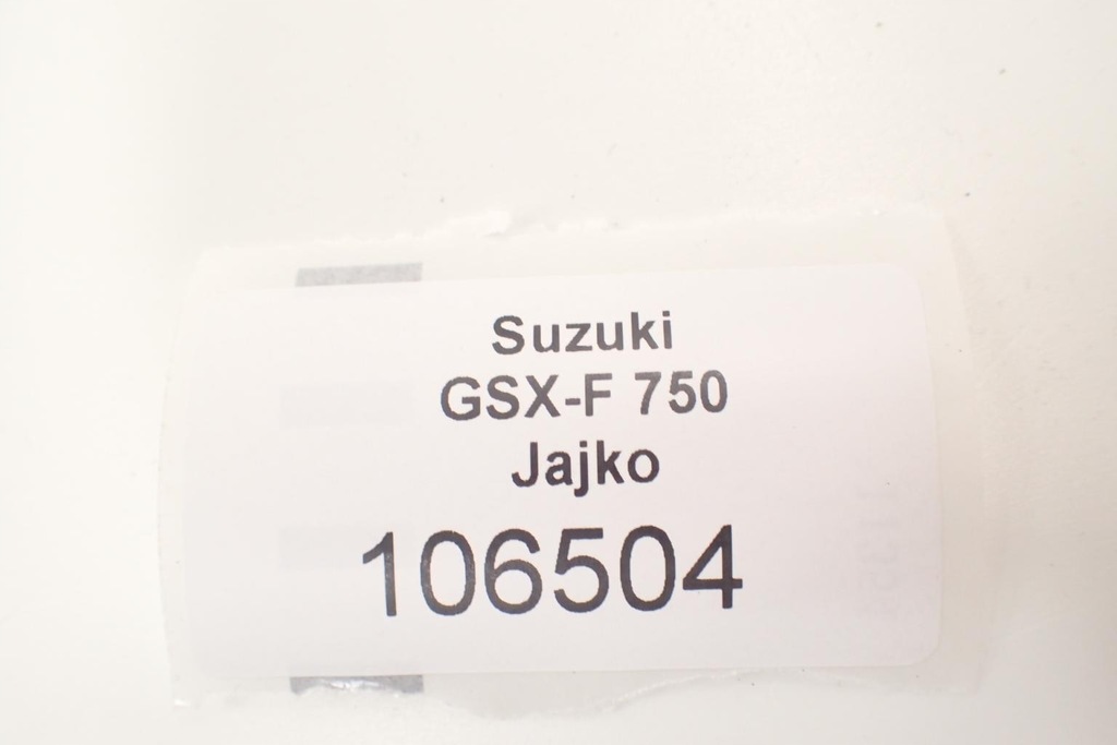 Suzuki GSX-F 750 Jajko 98-06 Rechter Schalter Product image