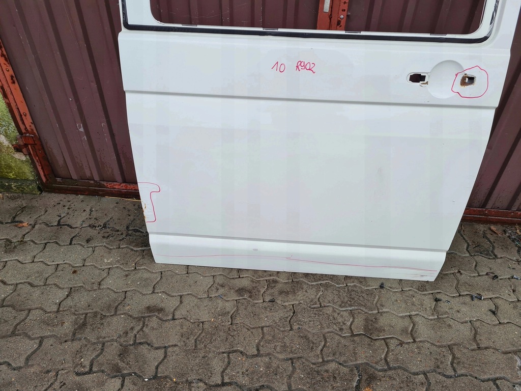 rechte Schiebetür weiß R902 VW T5 Product image