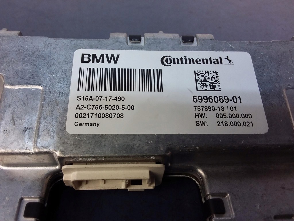 BMW 5 G30 CONTROLLER KAMERAMODUL KAFAS 6996069 Product image