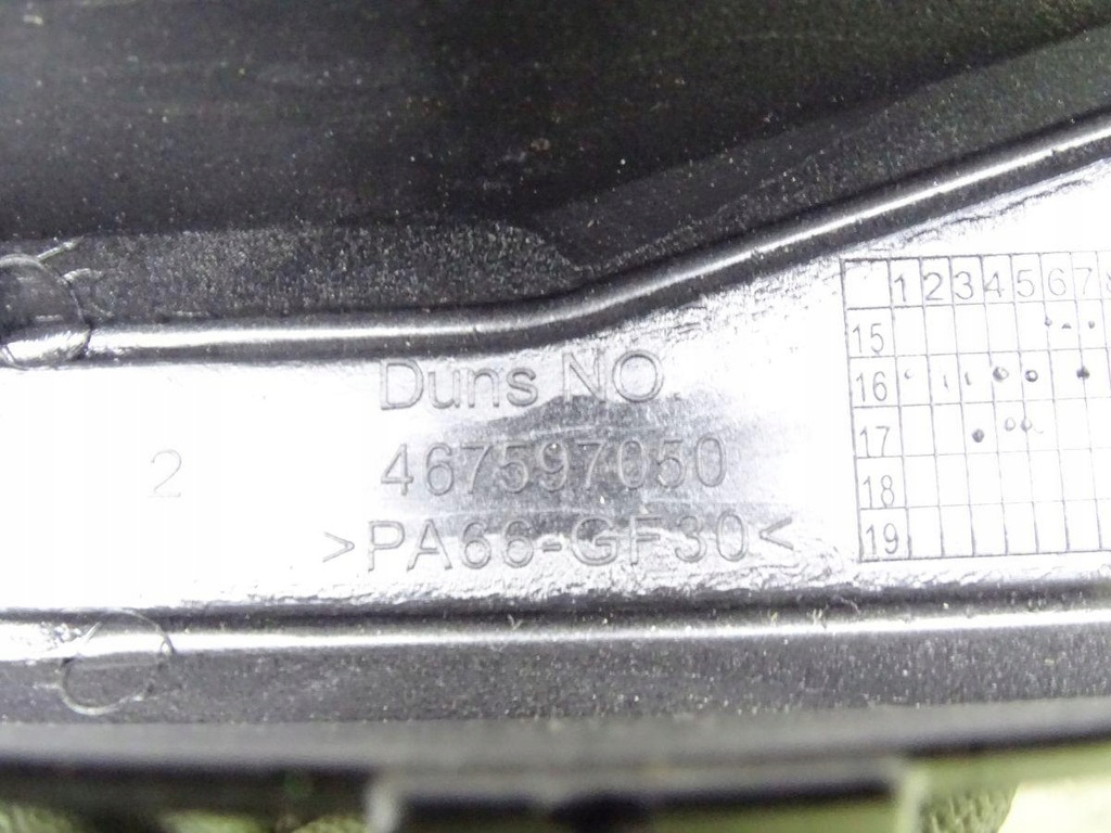 OPEL ASTRA K 15-22 OSŁONA PRZEWODÓW PODSTAWY AKUMULATORA 39030032 467597050 Product image