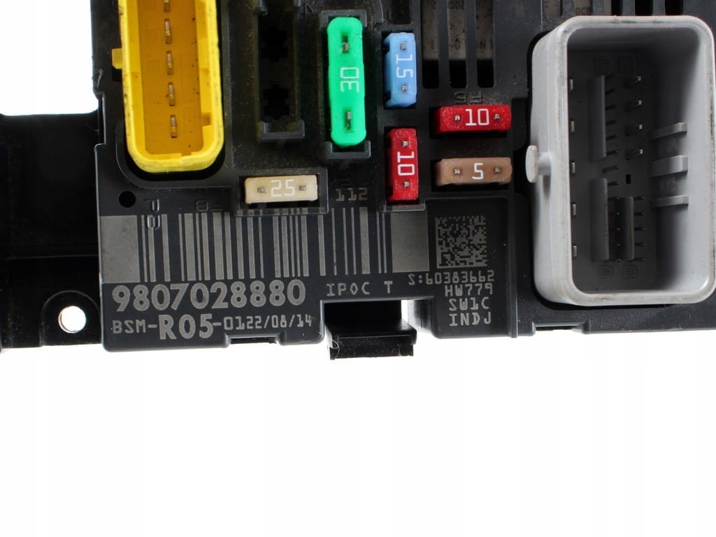 BSM -Modul Berlingo Jumpy III C4 307 308 607 807 Partner III R05 9807028880 Product image