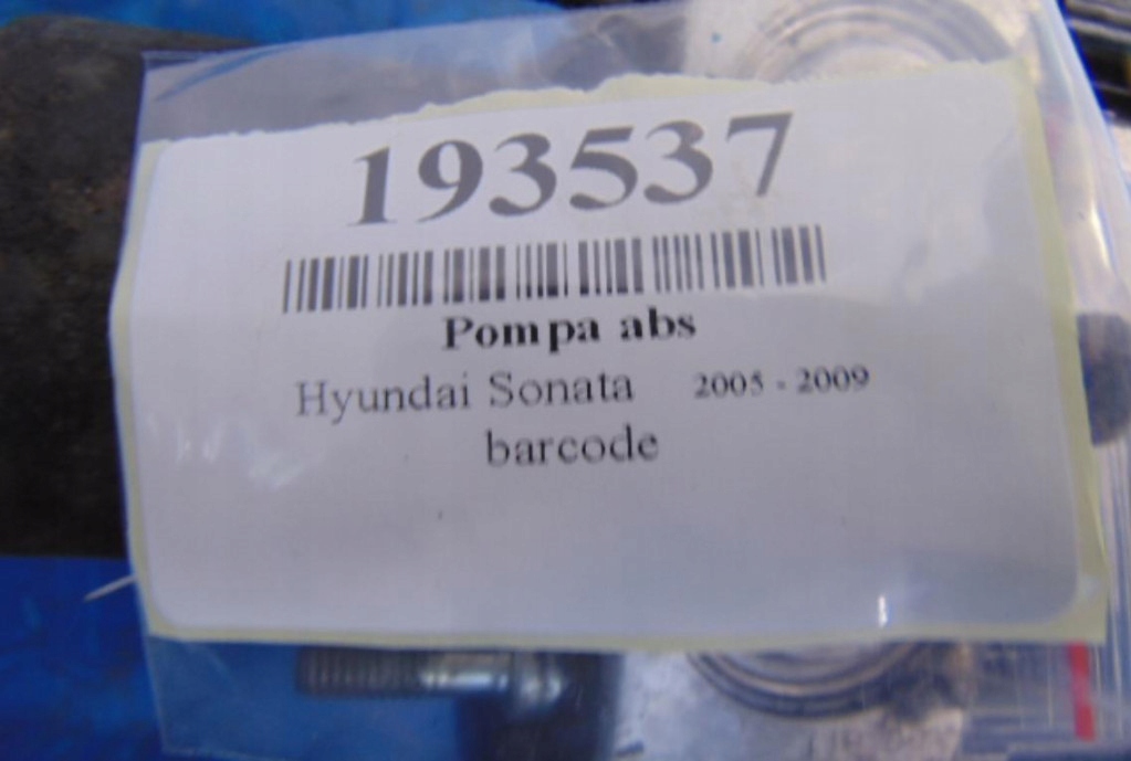 HYUNDAI SONATA ABS-PUMPE 0265950390 Product image