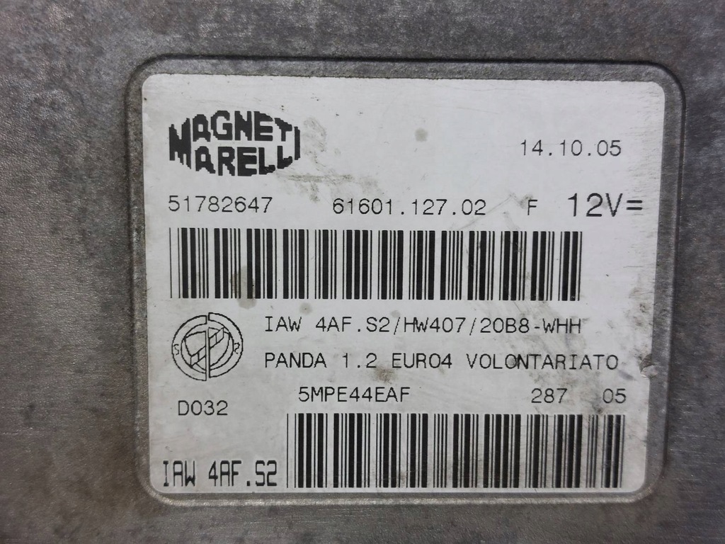 Panda II 1.1 8V 51782647 IAW4AFS2 51773067 61027500 Startkit Product image
