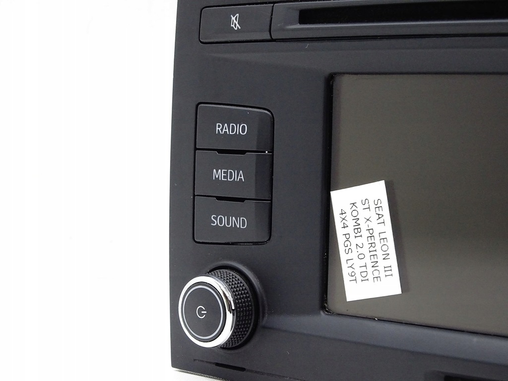 Radio -Radio -CD -Display Sitz Leon III 5F 5F0035869a Product image