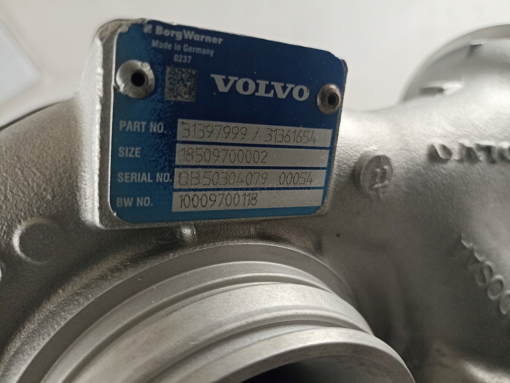 Volvo S80 V70 XC90 2.0 200 PS 10009700118 TURBINE Product image