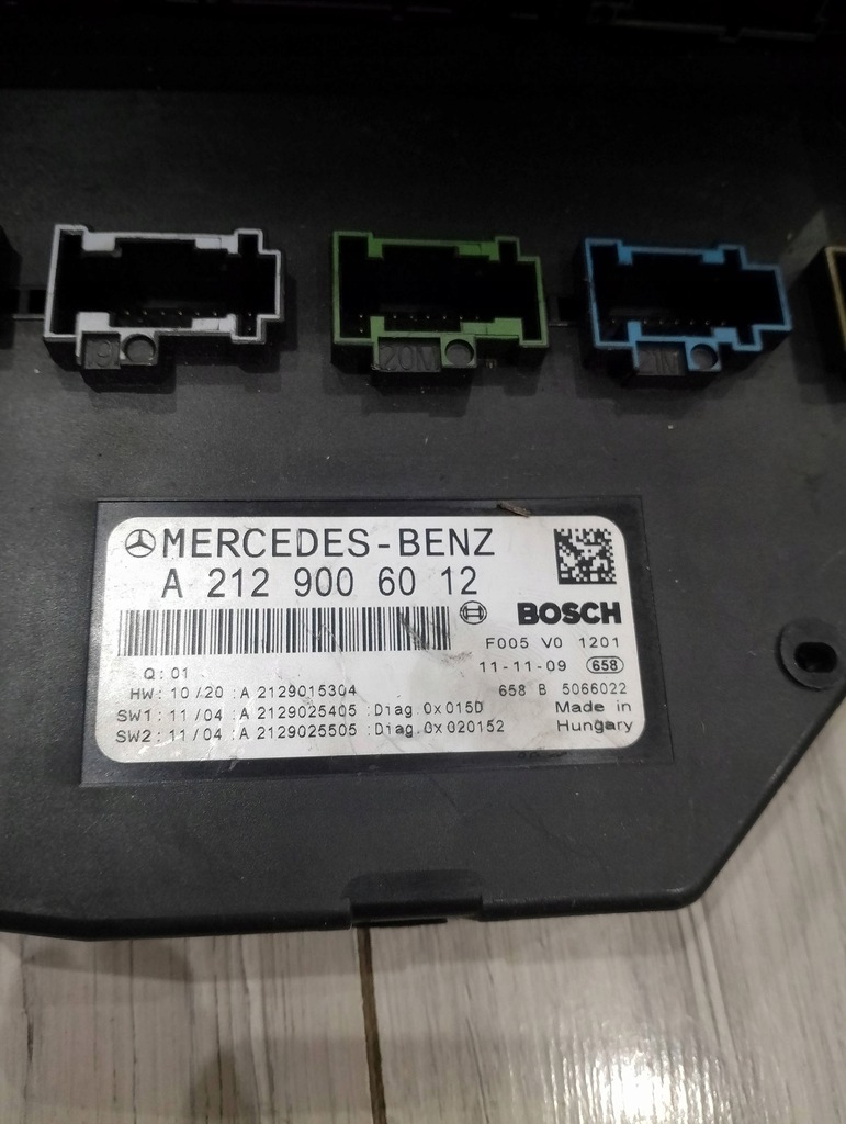 STEUERMODUL SAM MERCEDES W212 A2129006012 Product image