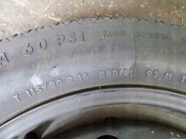 BMW 7 IV E65 735i 03 RESERVERAD UMRIEMEN RAD R16 Product image