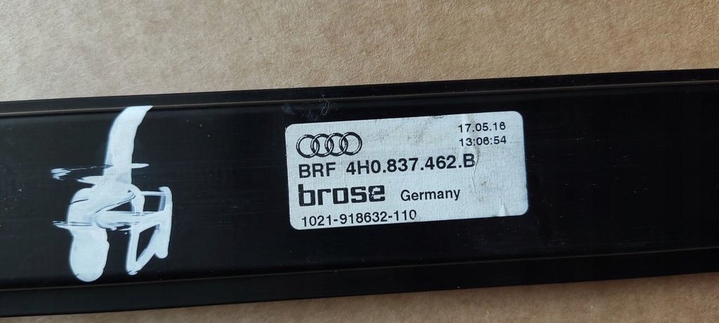 Audi A8 D4 Fensterheber rechts vorne 4H0837462B Product image