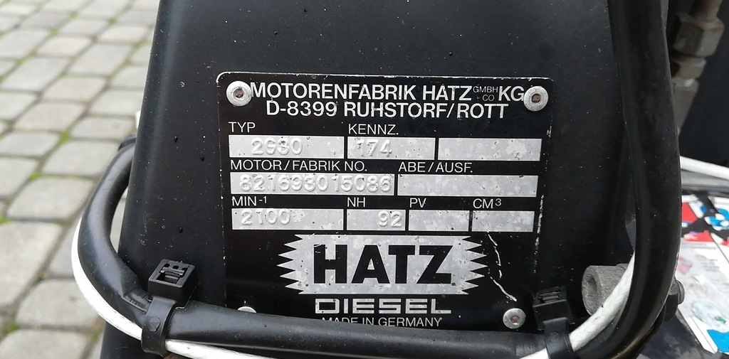 HATZ-MOTOR 2G30 92NH 2100 U/min 912 ccm Product image