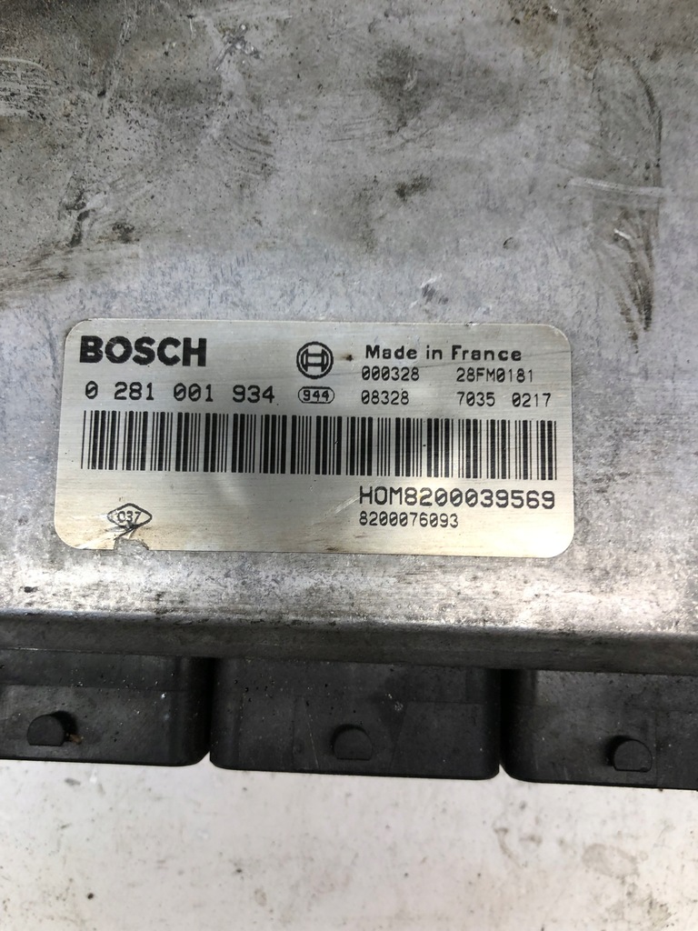 MOTORCOMPUTER RENAULT 0281001934 8200039569 Product image