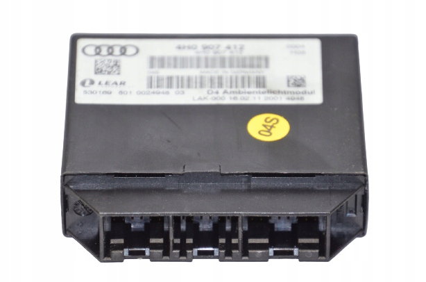 Fahrermodul Komfort Audi A8 D4 4H 4H0907412 Product image