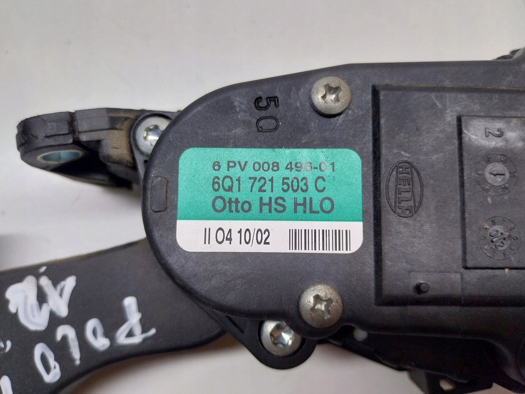 GASPEDAL-POTENTIOMETER VW POLO 9N 6Q1721503C Product image