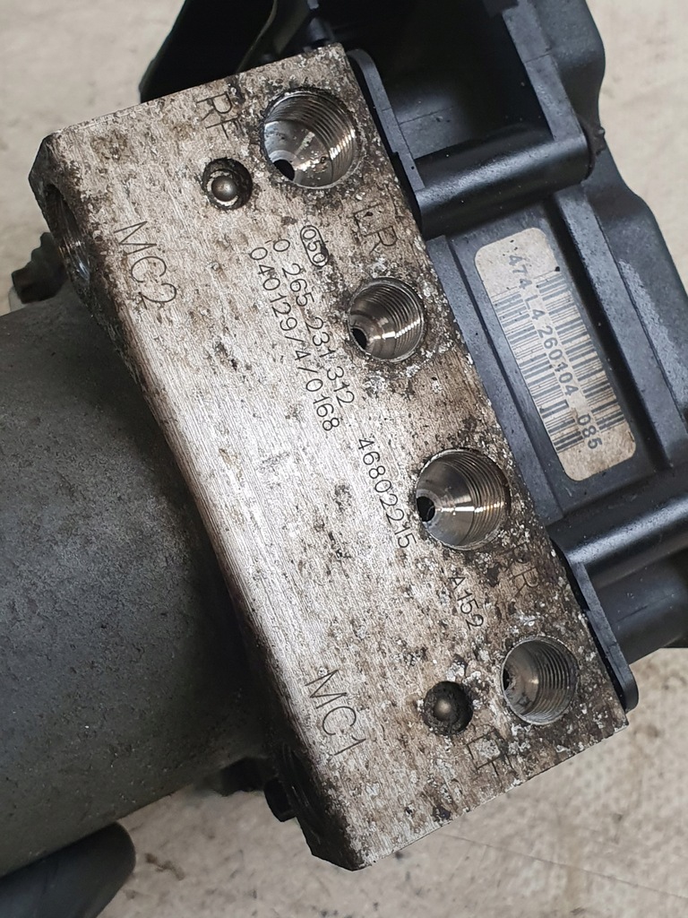 ABS-PUMPE OE 0265231312 46802215 FIAT PANDA II 1.1B 04R. Product image