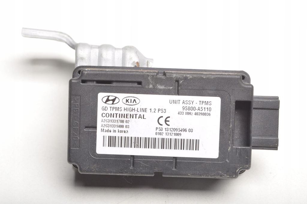 HYUNDAI I30 II REIFENLUFTDRUCKSENSOR 95800-A5110 Product image