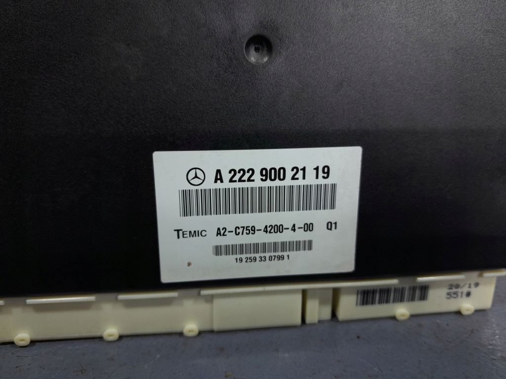 MERCEDES S W222 HUBSTEUERUNG AUFHÄNGUNGSMODUL ABC A2229002119 Product image
