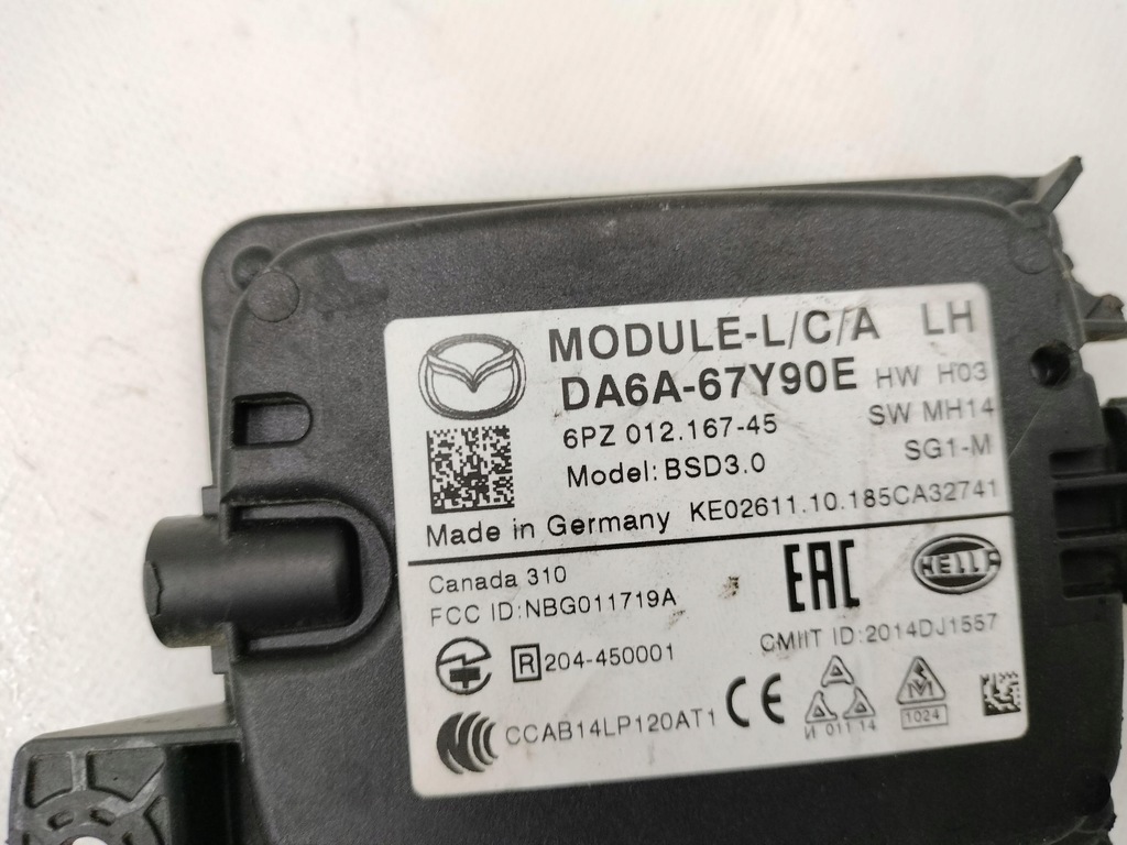 RADAR-ABSTANDSENSOR LINKS HINTEN MAZDA 2 III 19 Product image