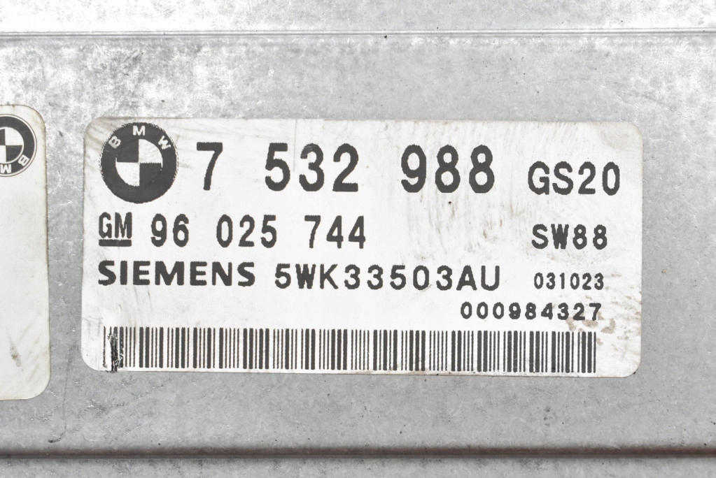 Brustfahrer 7532988 96025744 5WK33503AU BMW E46 2,0 D 150 km 01-06 Product image