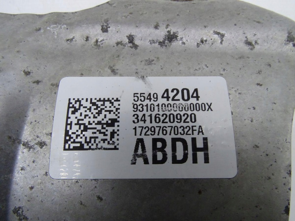 OPEL ASTRA K 15-19 1.6 CDTI DPF KATALYTISCHES HITZESCHILD 55488552 Product image
