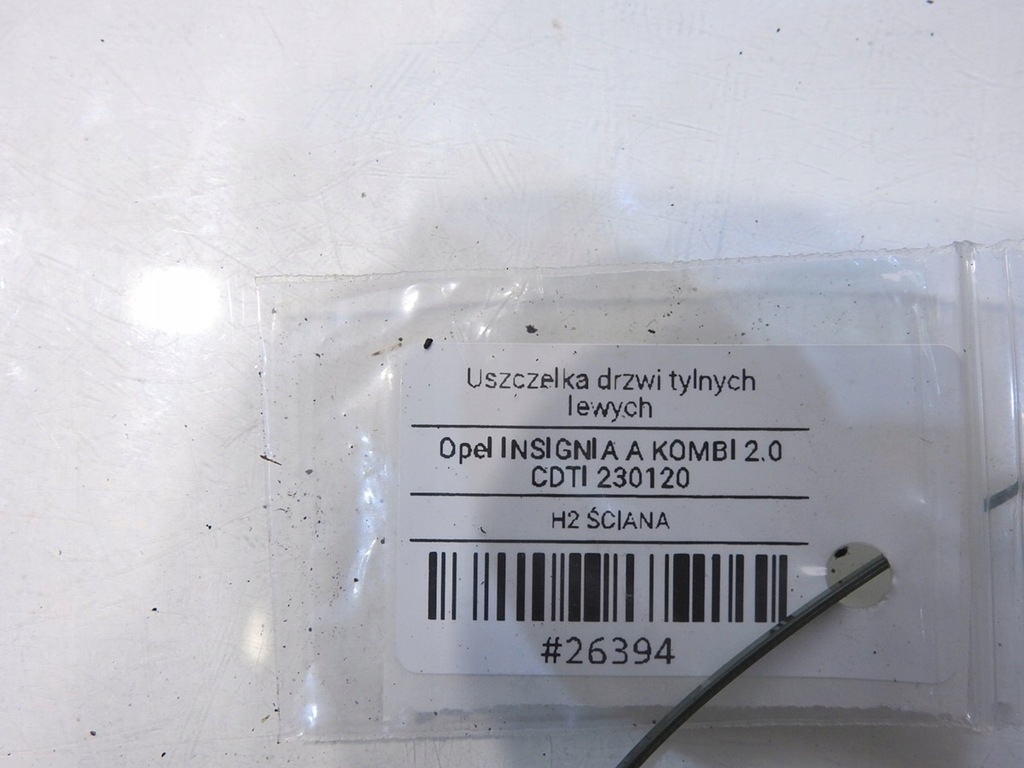 TÜRDICHTUNG HINTEN LINKS, OPEL INSIGNIA A COMBI Product image