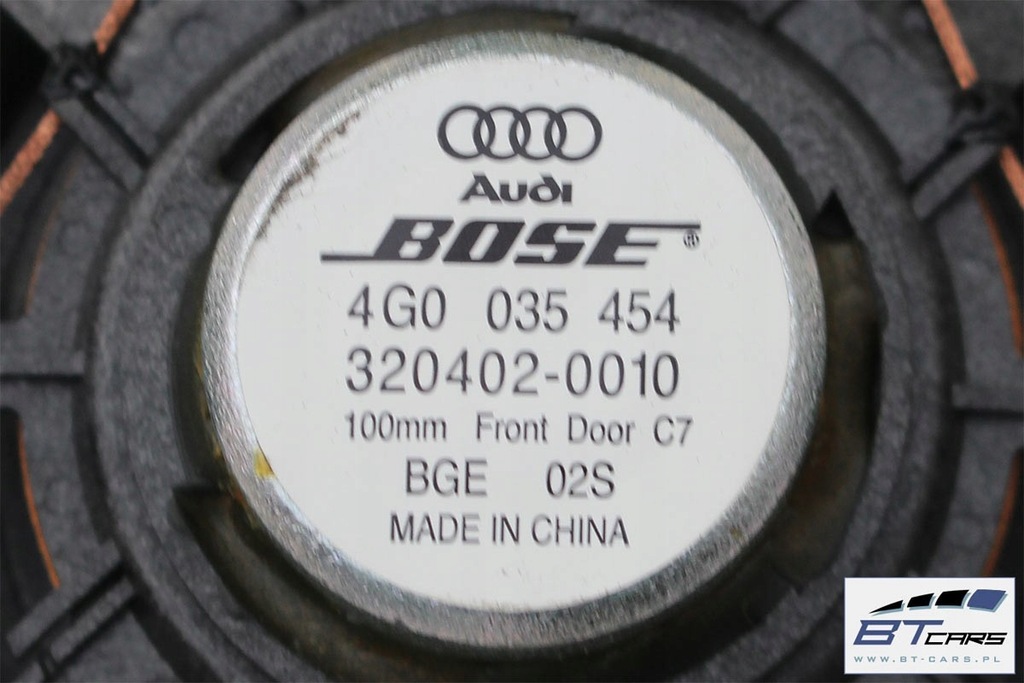 Audi A7 Lautsprecher + Verstärker Bose 4G 4G0035223A 4H0035399B 4G00353 Product image