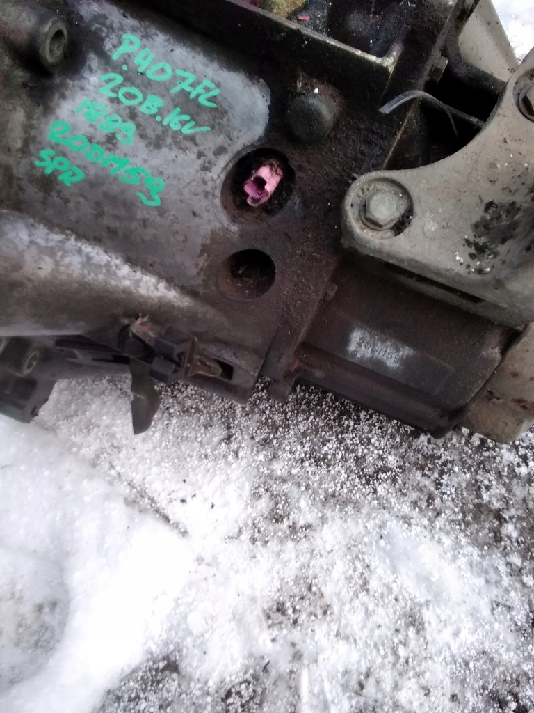 Peugeot 407 2.0 16V FL GEARBOX 20DM59 Product image