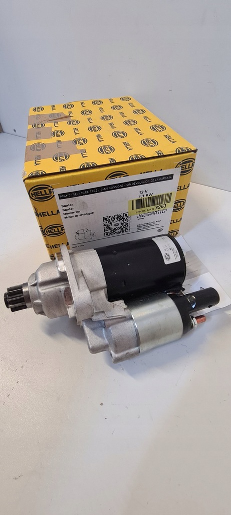 Anlasser HELLA 8EA 012 527-551 Audi Seat Skoda Volkswagen 12 V 2 Löcher Product image