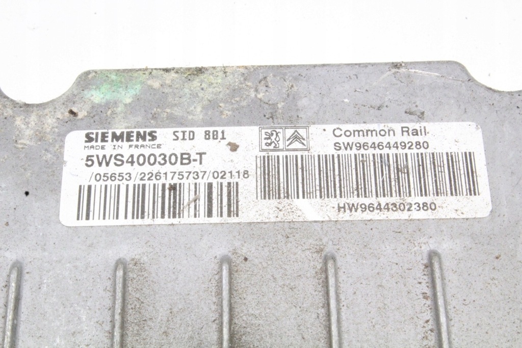 Peugeot 206 Schrägheck (2a/c) 9646449280 2007 Product image