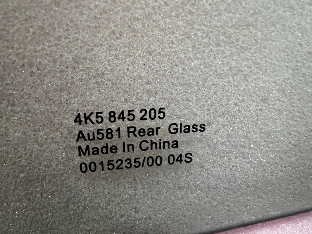 AUDI A6 S6 C8 TÜRFENSTER HINTEN LINKS 4K5845205 Product image