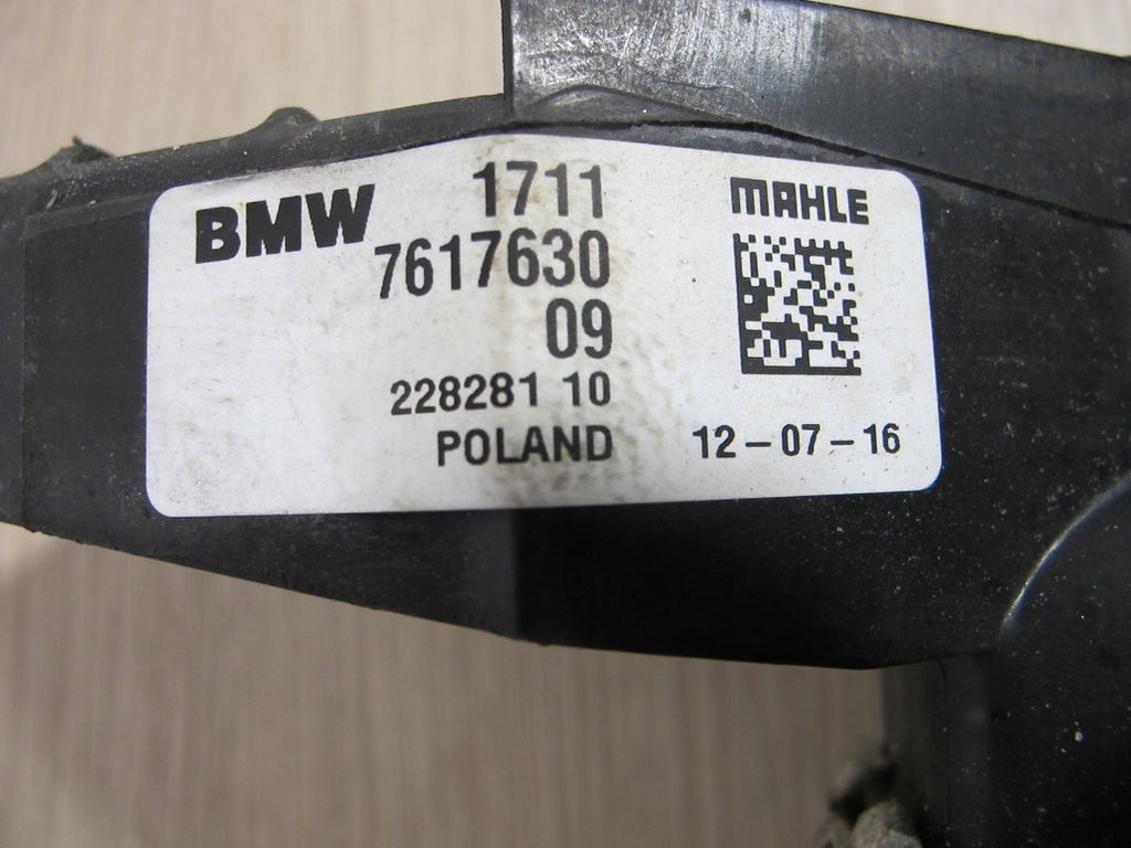 BMW WASSERKÜHLER F45 F46 F48 7617630 Product image