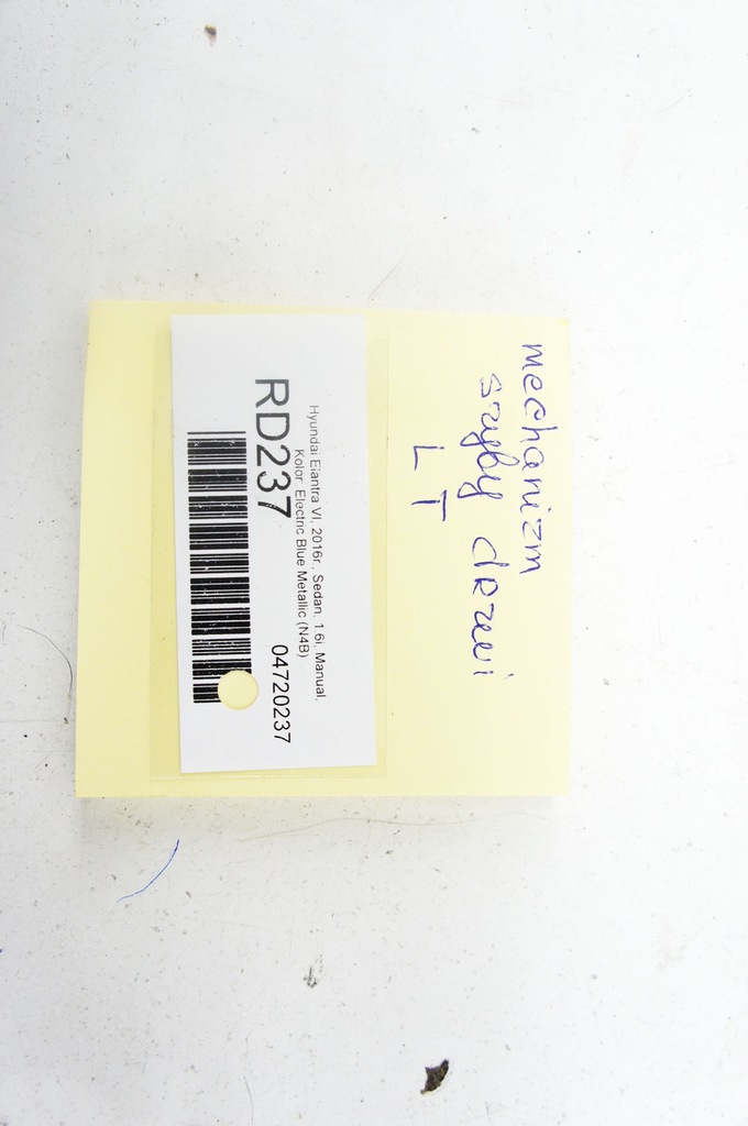 RD237 Hyundai Elantra VI Fenstermechanismus links hinten 83470-F2000 Product image