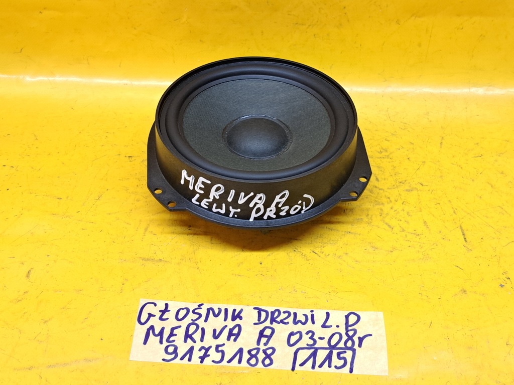 TÜRLAUTSPRECHER LINKS VORNE OPEL MERIVA A 03-08 9175188 Product image