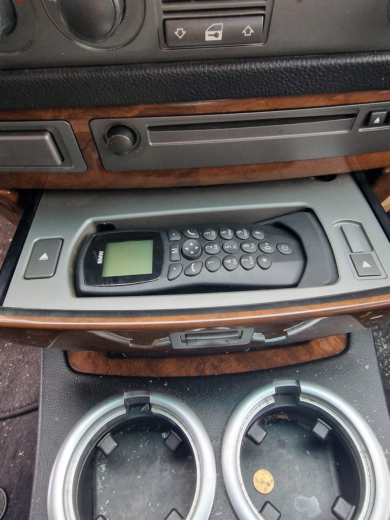 Rahmenrahmen +Telefon Holz BMW 7 E65 01-05 Product image
