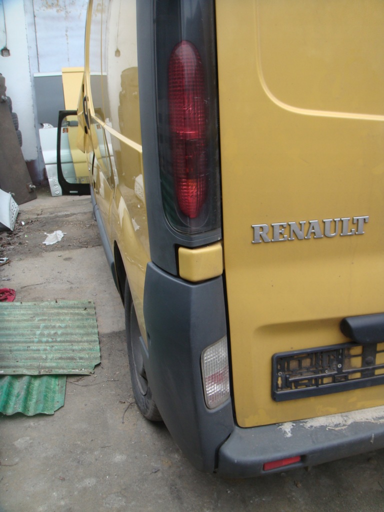 HINTERE TÜREN TRAFIC VIVARO WINGS GELB LINKS D32 2001-2015 Jahr Product image